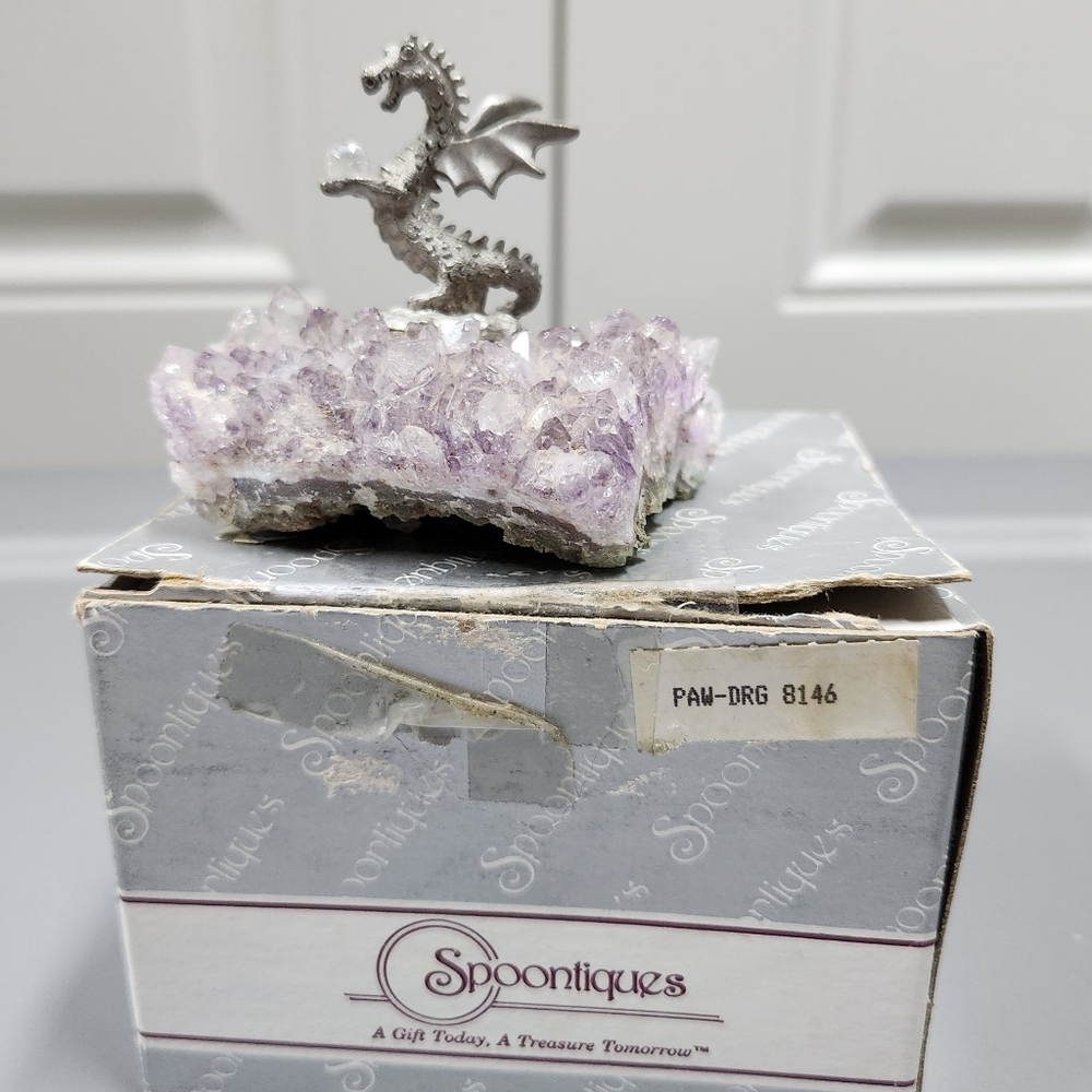 Dragon on Amethyst